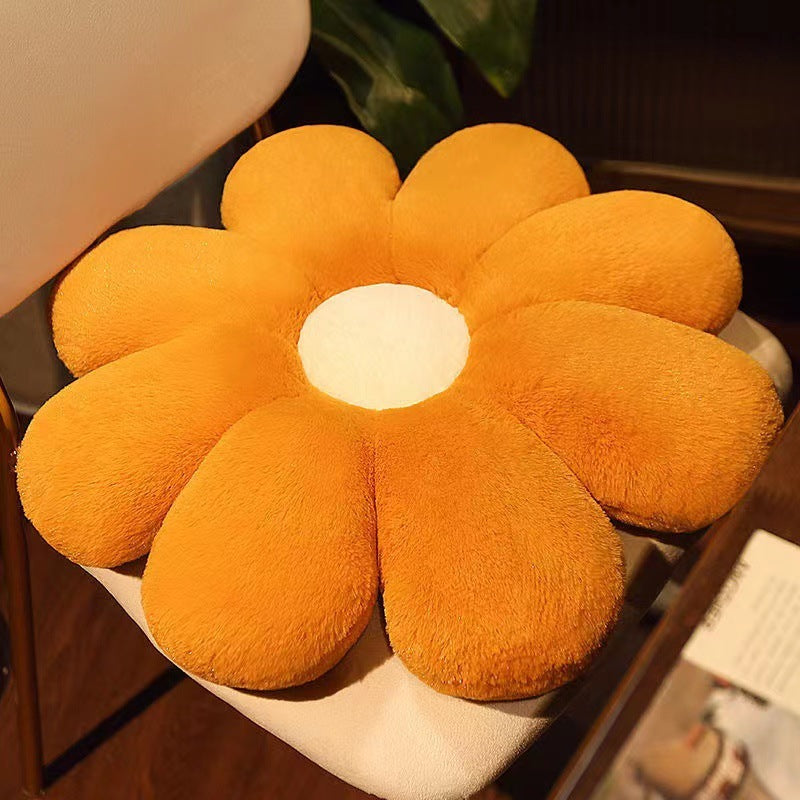 Christmas Multicolor Flower Cushion Soft Stuffed Flower Pillow Home Decor Party Family Reunion For Kids Birthday Christmas Gifts
