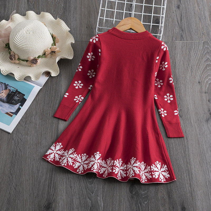 Girls' dress sweater