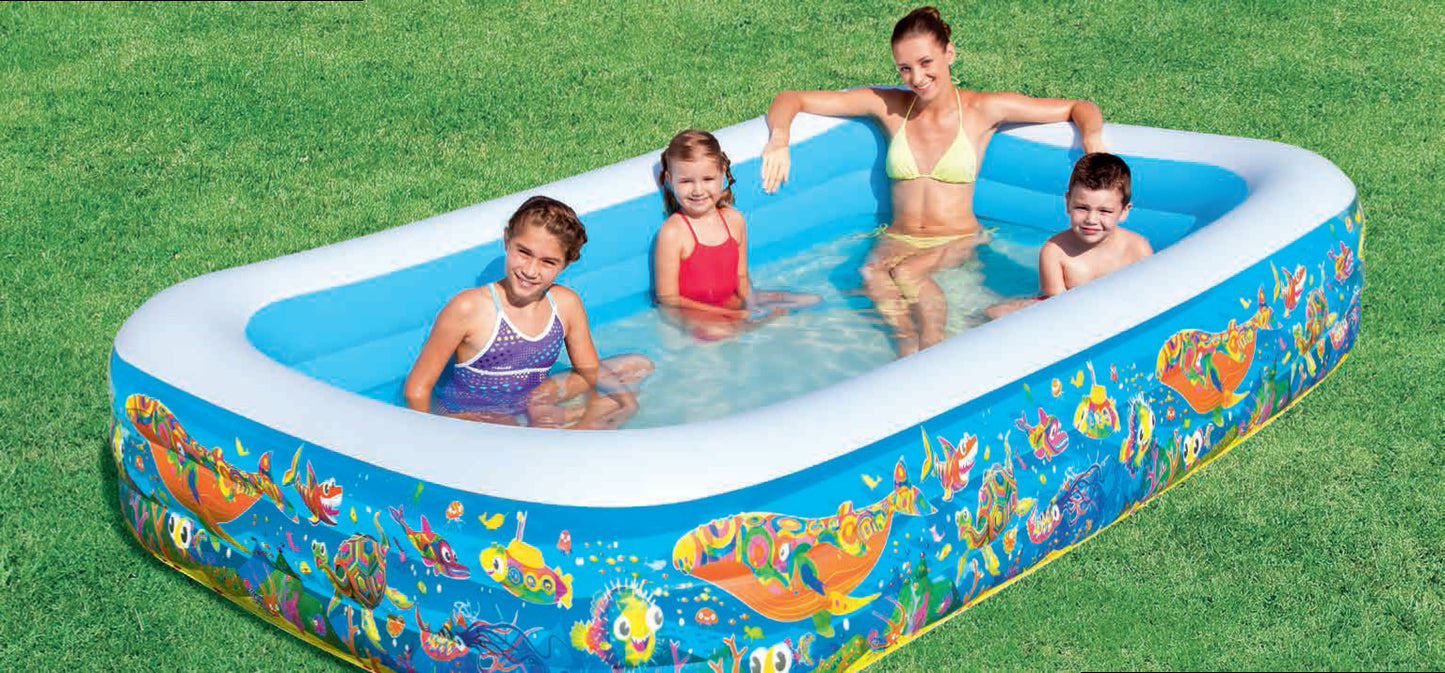 Printed Inflatable Swimming Pool Outdoor Children's Toy Ball Pool