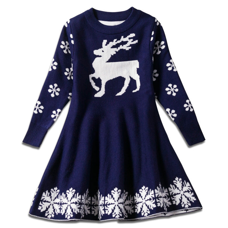 Girls' dress sweater