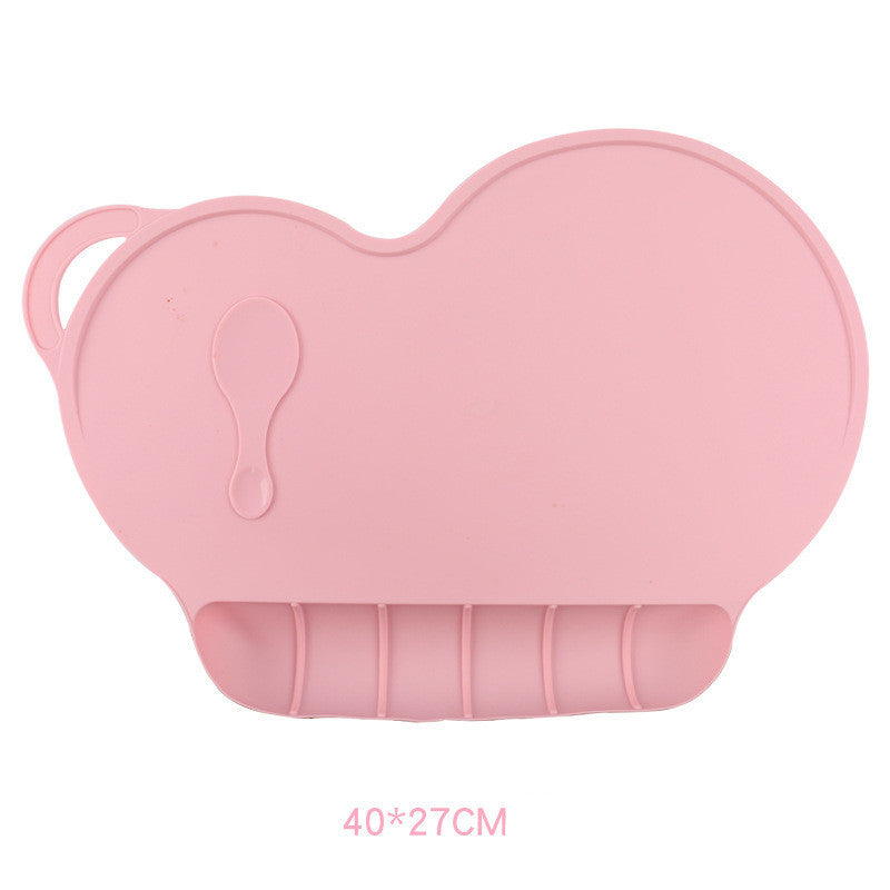Spot Silicone Placemats Baby Children'S Mobile Dinner Plates Baby Suckers Table Mats