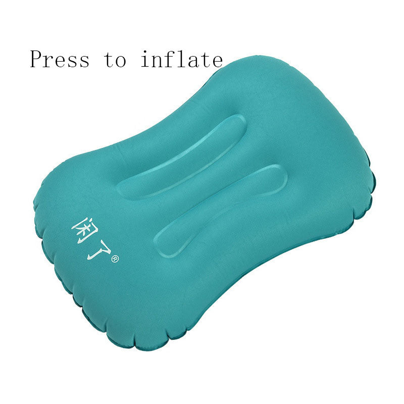 Outdoor Foldable Travel Press Inflatable Pillow