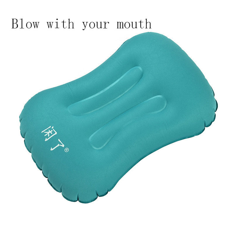 Outdoor Foldable Travel Press Inflatable Pillow