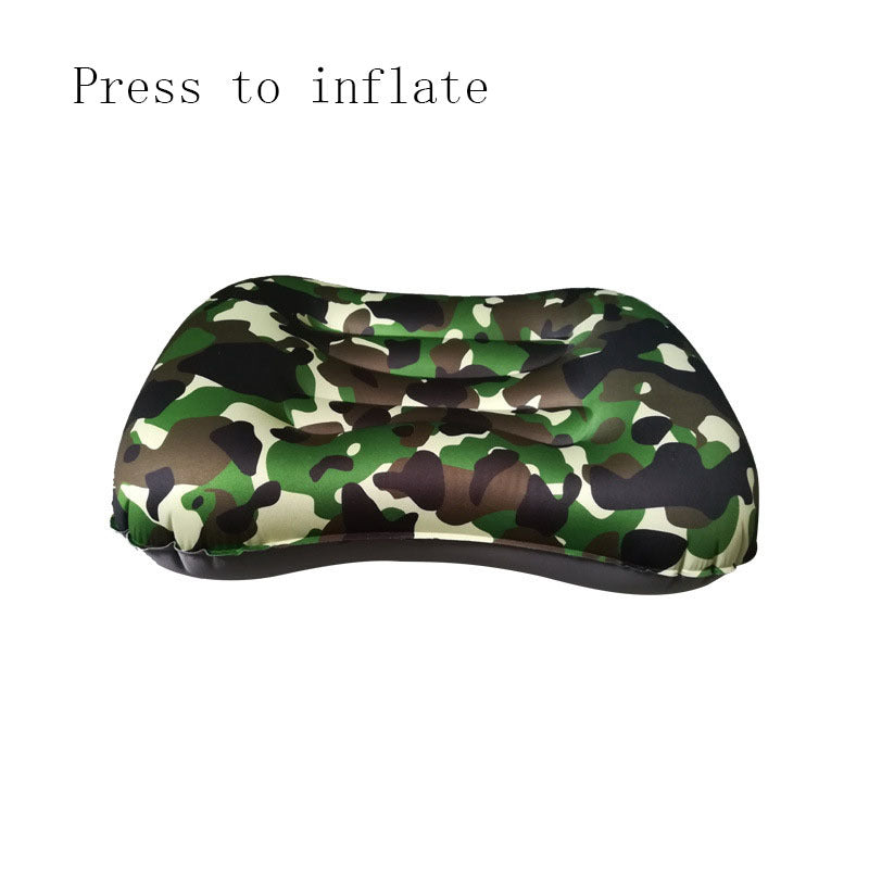 Outdoor Foldable Travel Press Inflatable Pillow