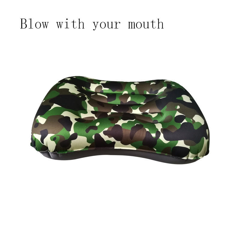 Outdoor Foldable Travel Press Inflatable Pillow