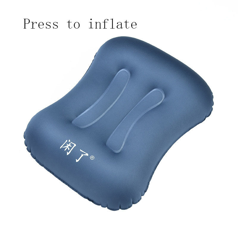 Outdoor Foldable Travel Press Inflatable Pillow