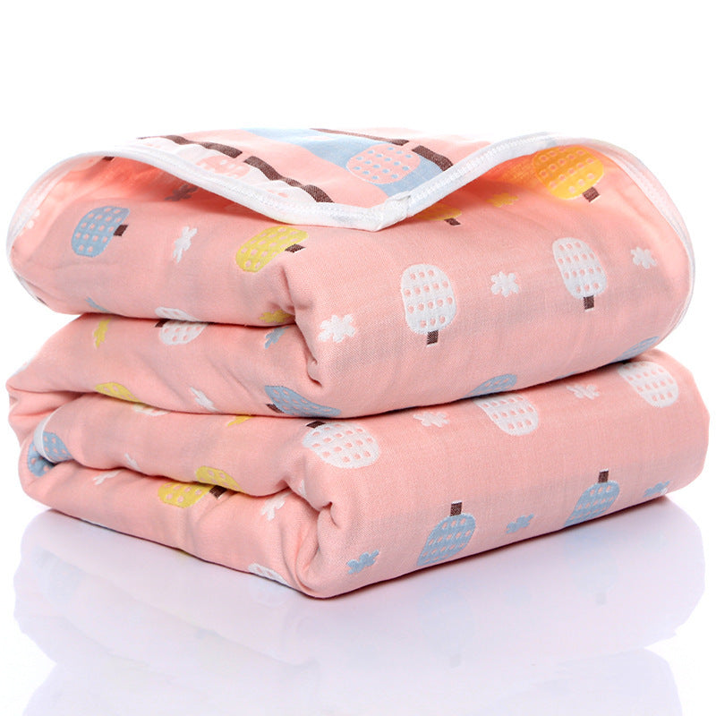 Six-layer Gauze Children Towel Quilt Baby Baby Gauze Bath Towel