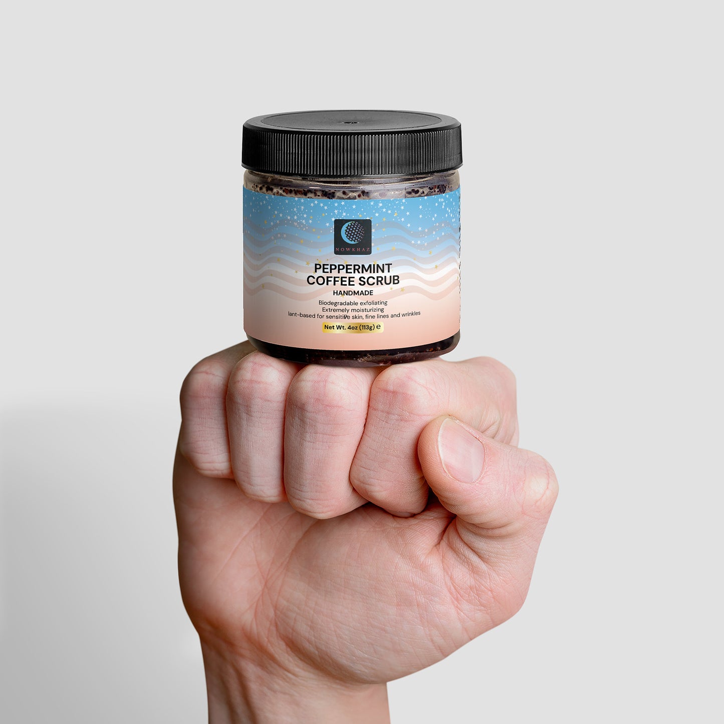 Peppermint Coffee Scrub