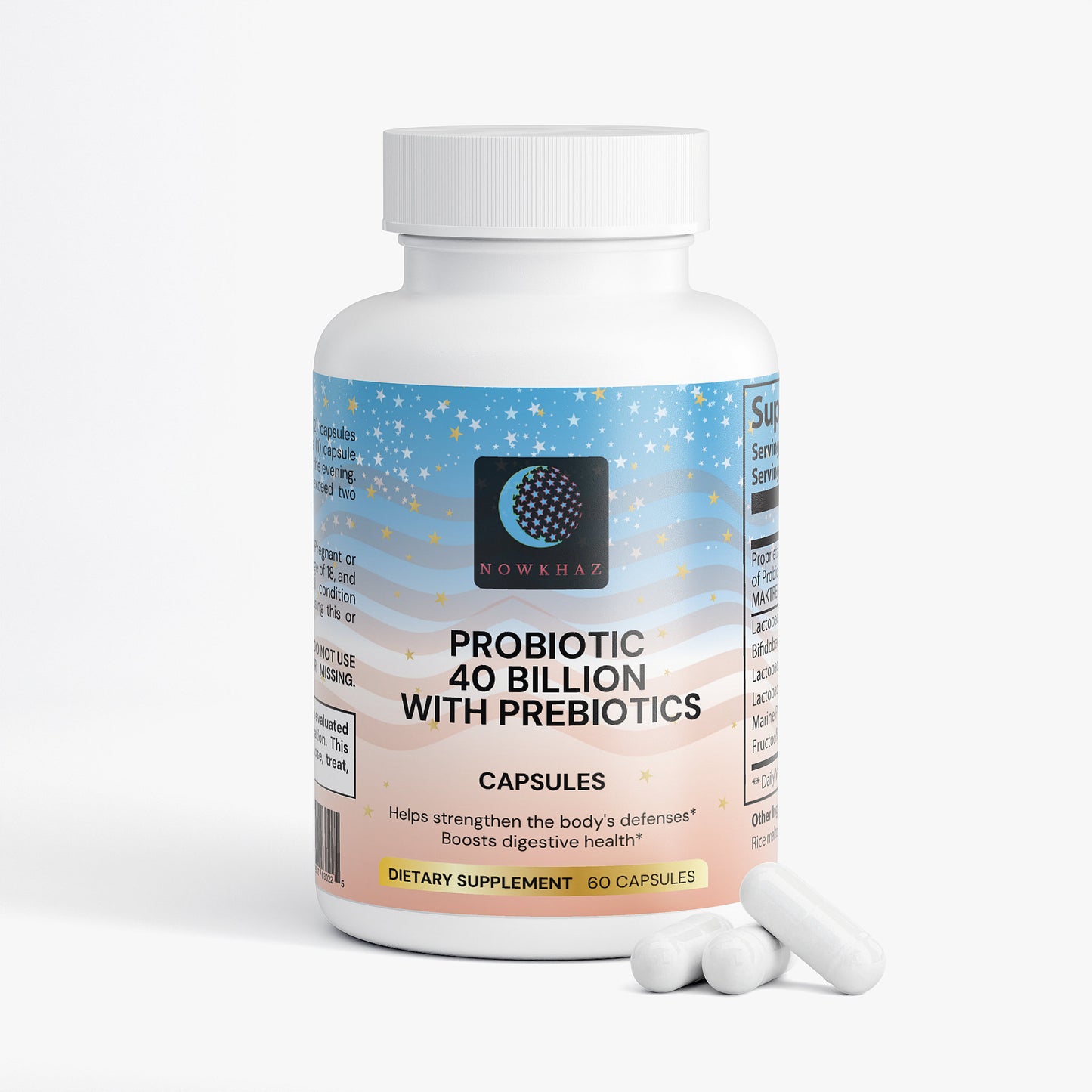 Probiotic 40 Billion with Prebiotics