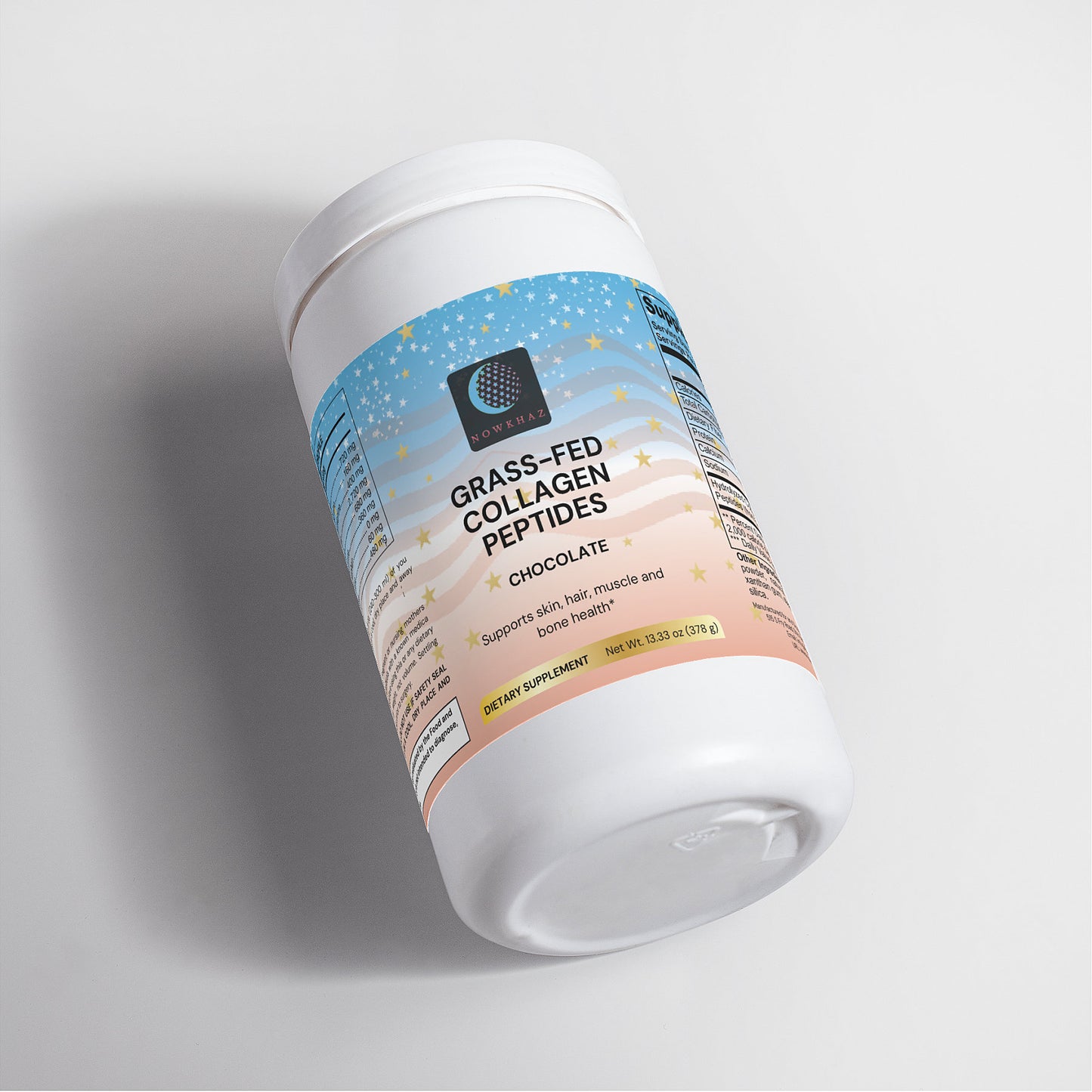 Grass-Fed Collagen Peptides Powder (Chocolate)