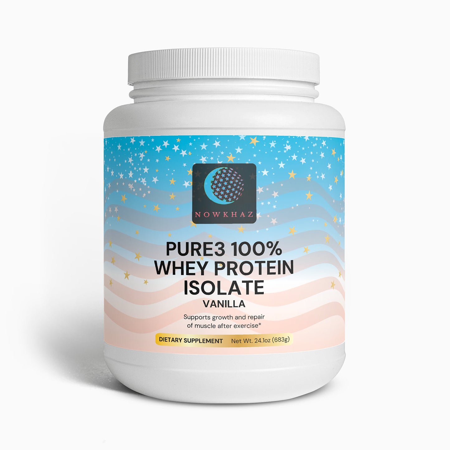 Pure3 100% Whey Protein Isolate (Vanilla)