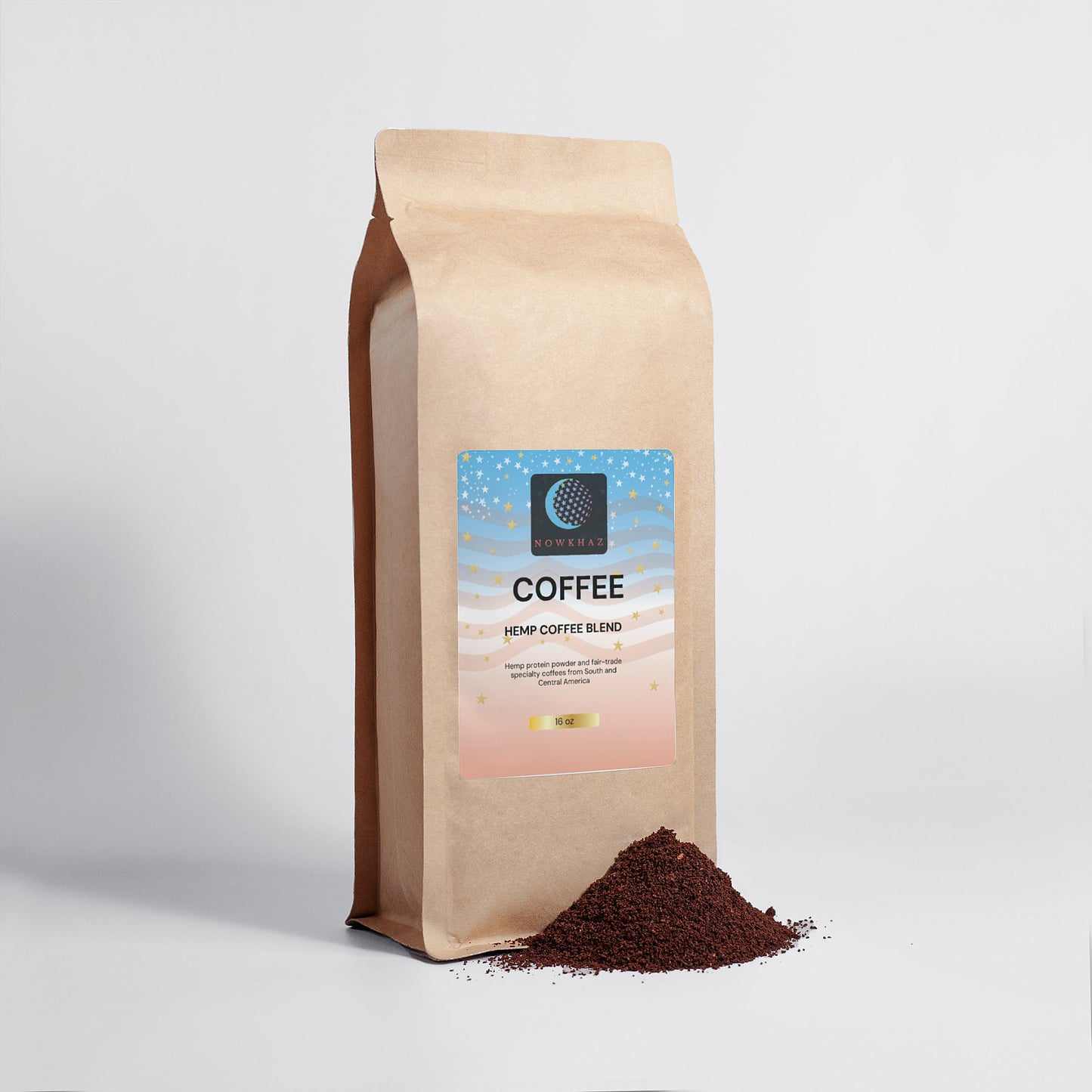 Hemp Coffee Blend - Medium Roast 16oz