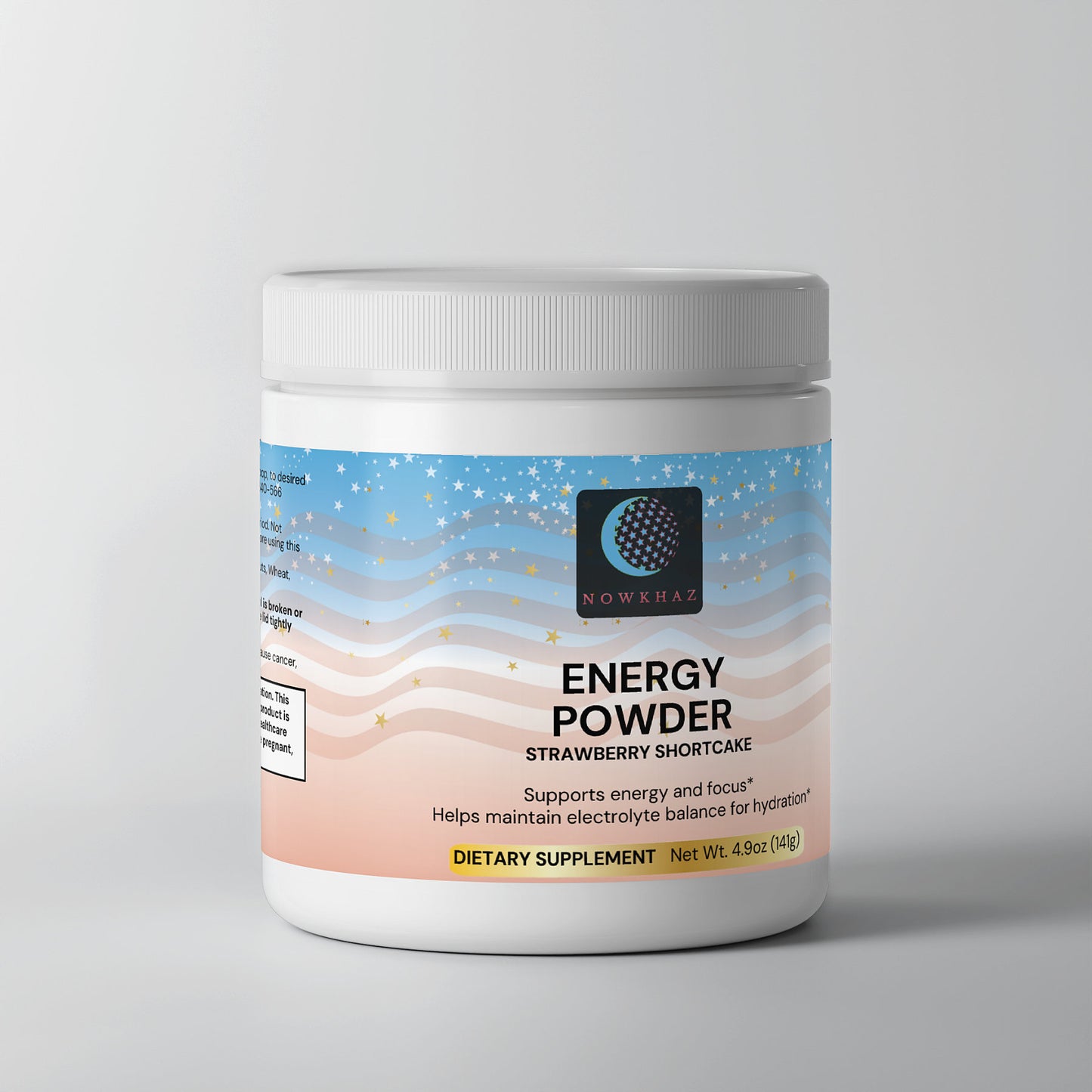 Energy Powder (Strawberry Shortcake)