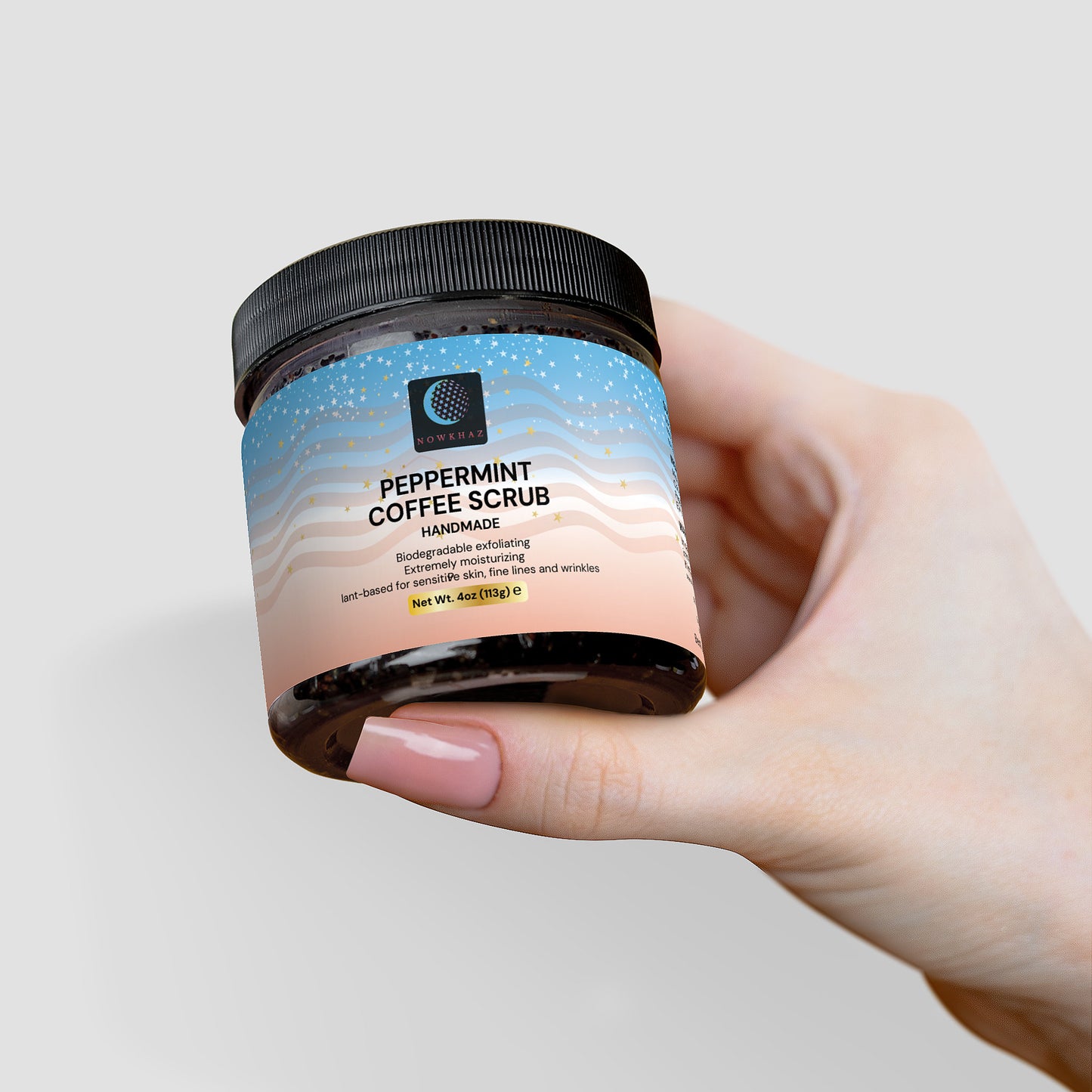Peppermint Coffee Scrub