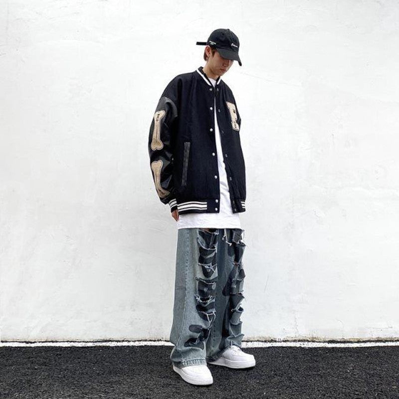 New Baseball Suits for Men Loose on the Street