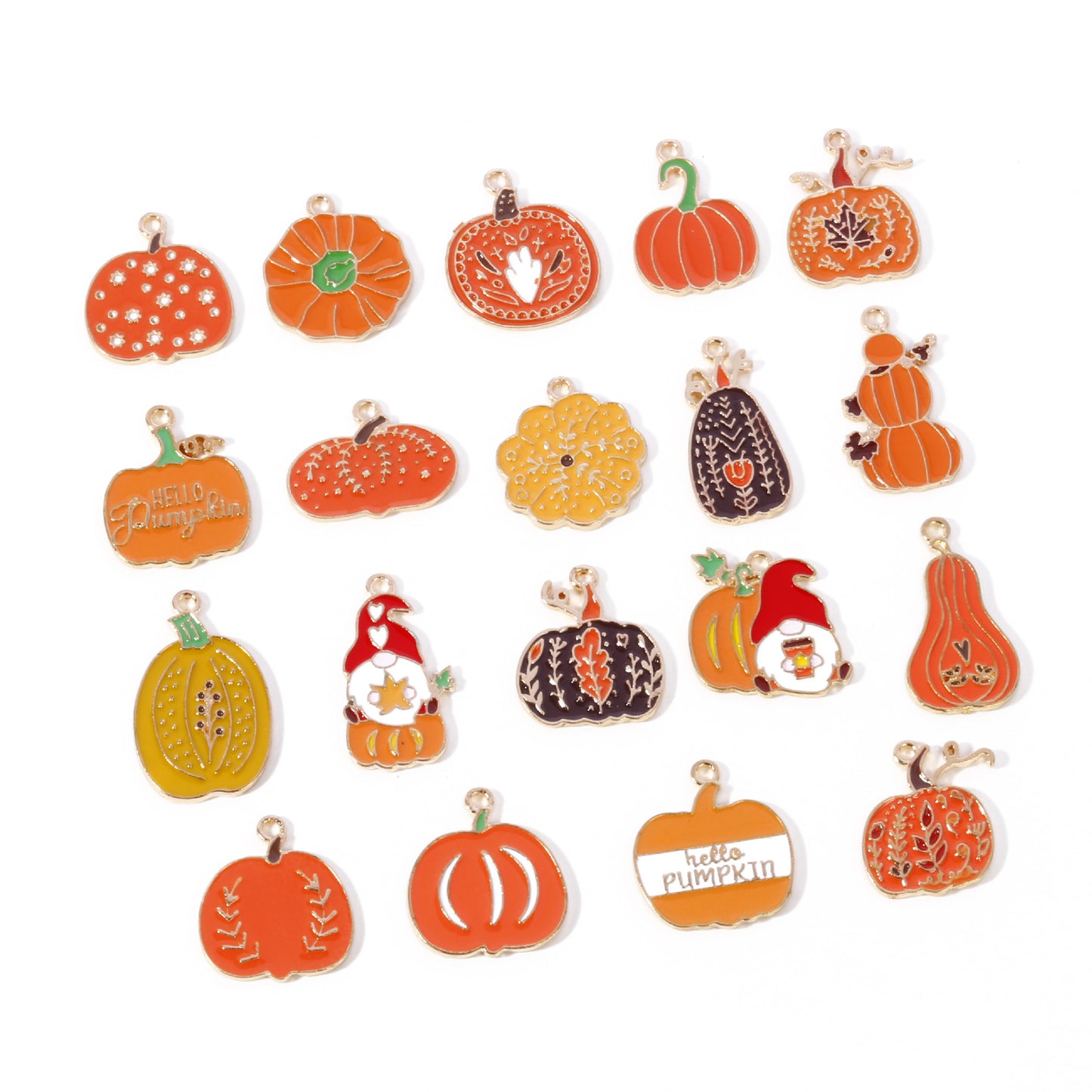 Thanksgiving Accessories Pumpkin Diy Ornament Keychain