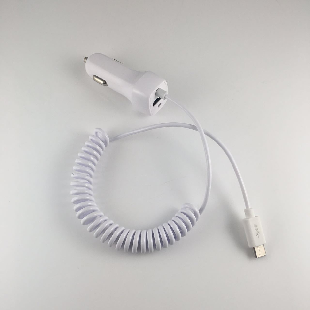 USB Car Charger With Cable