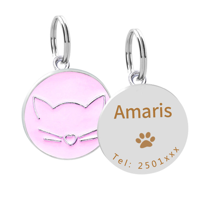 Pet collar pendant