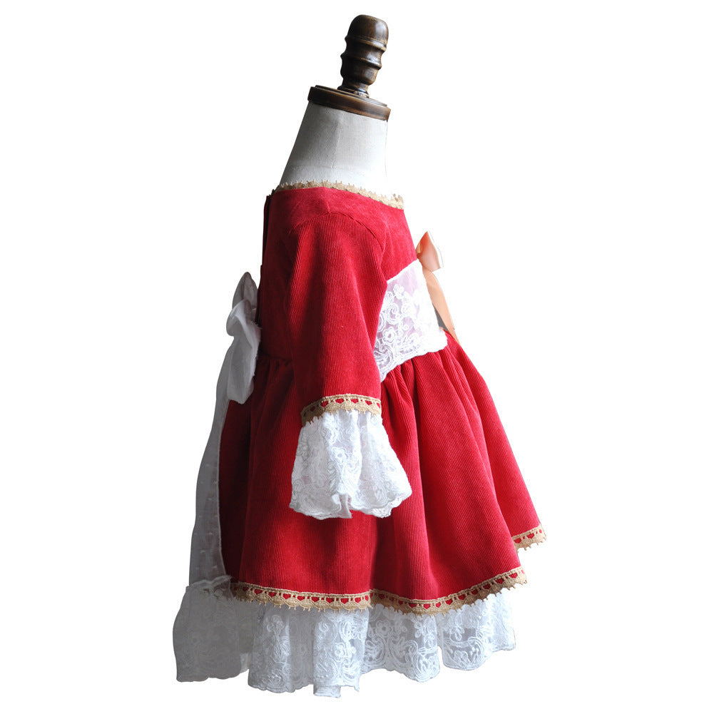 Lace girls skirt