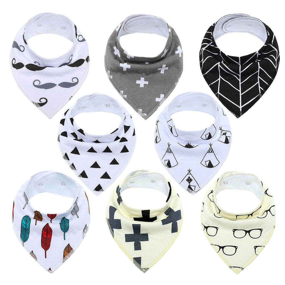 Newborn cotton triangle towel