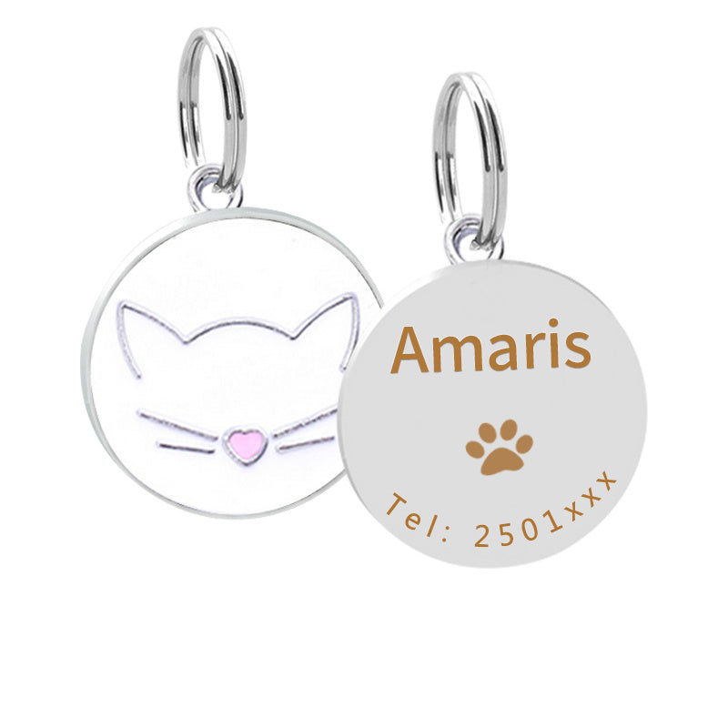 Pet collar pendant