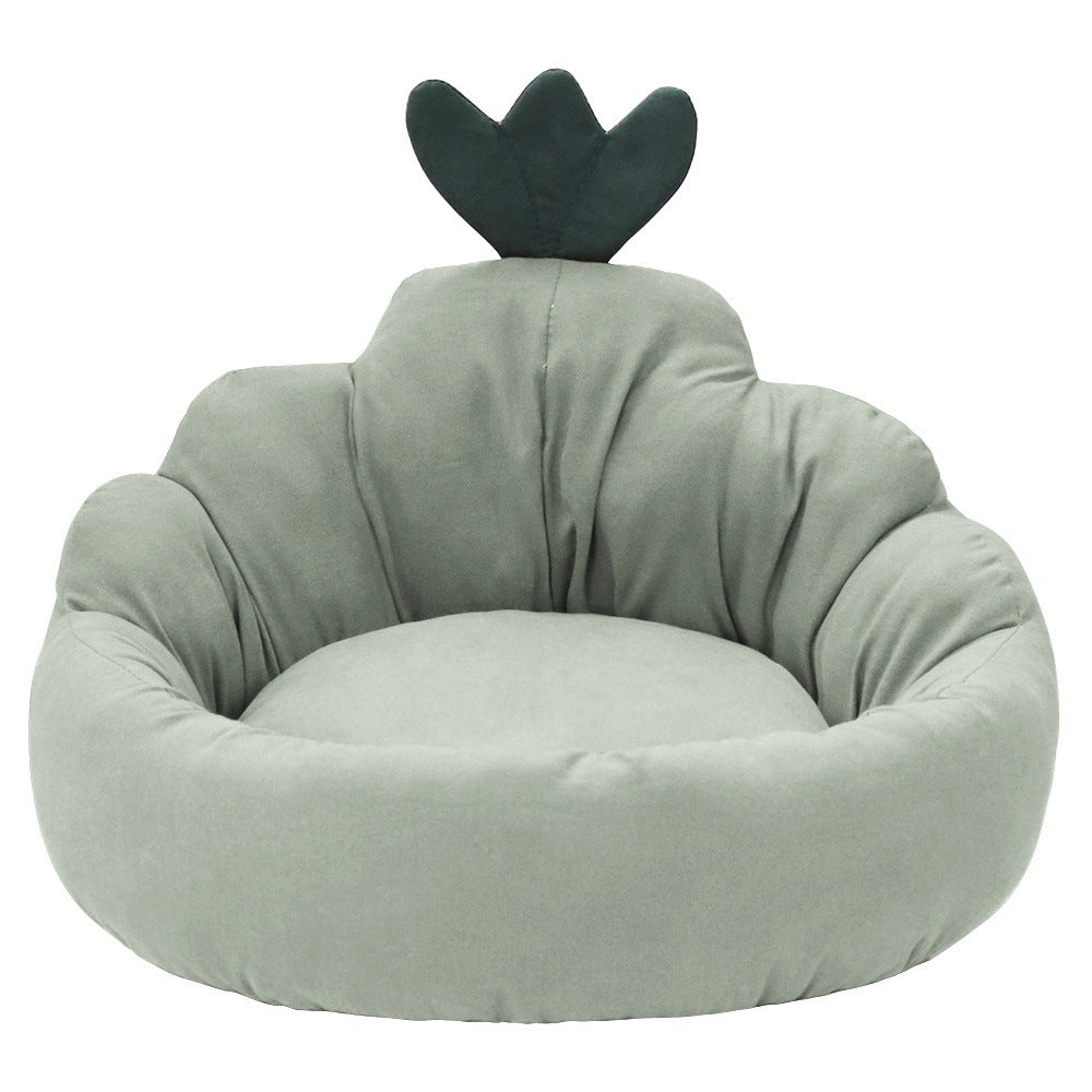 Carrot Kennel Universal In All Seasons Small And Medium-sized Dogs Dog Mats Teddy Pomeranian Corgi Dog Beds Winter Warm Cat Litters
