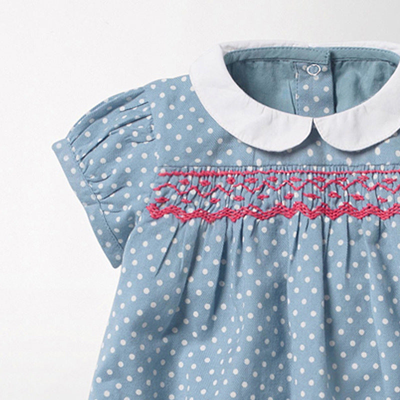 Girls denim dress