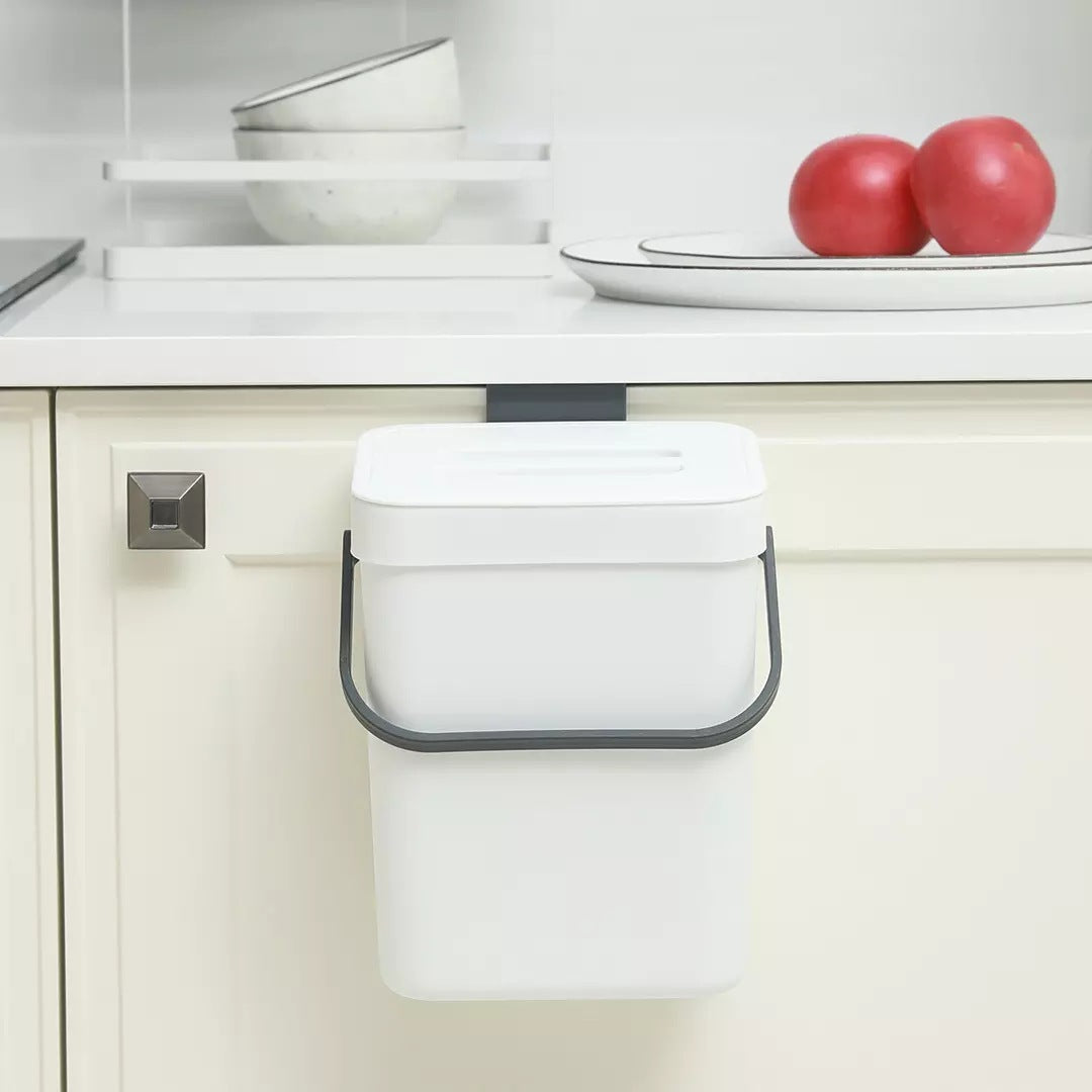Wall-mounted Kitchen Trash Can Size Set
