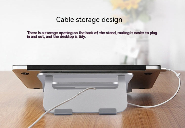 Aluminum Alloy Portable Foldable Laptop Stand