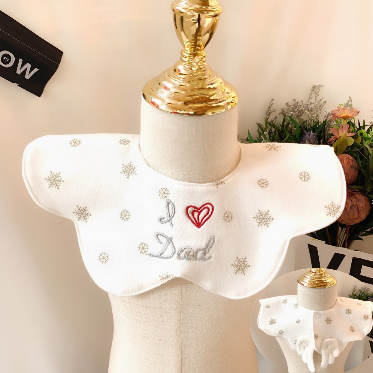 Baby saliva towel