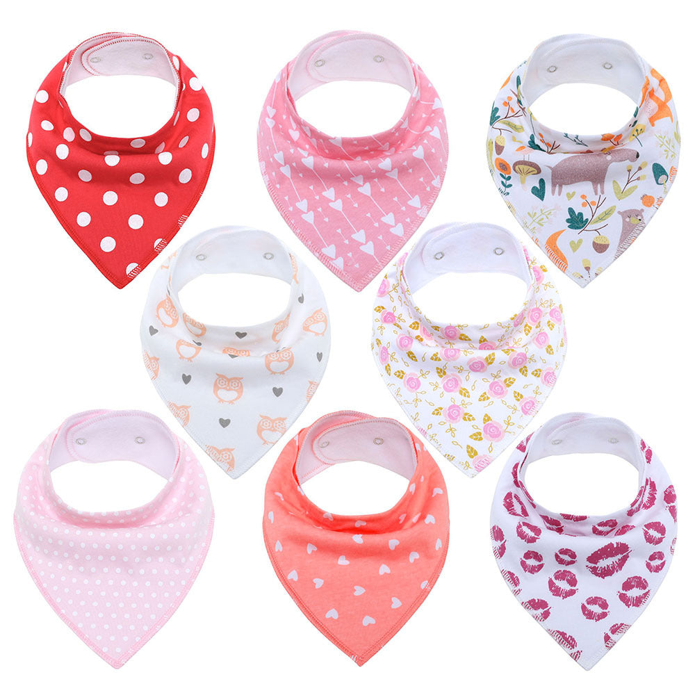 Newborn cotton triangle towel