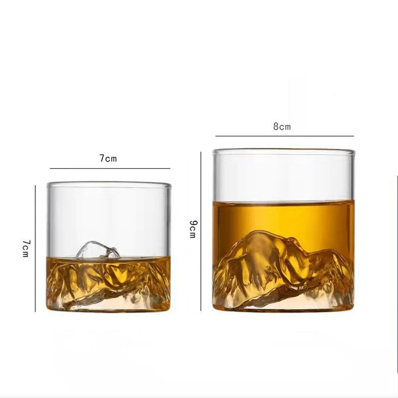 Vintage Sightseeing Glass Water Cup