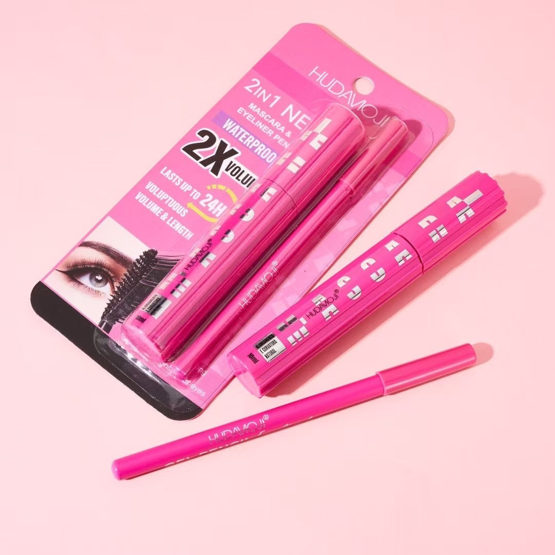Mascara Eyeliner 2 IN1 Waterproof