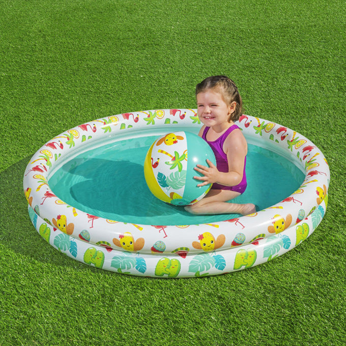 Paddling Pool Inflatable Family Swimming Pool Children Ocean Ball Pool