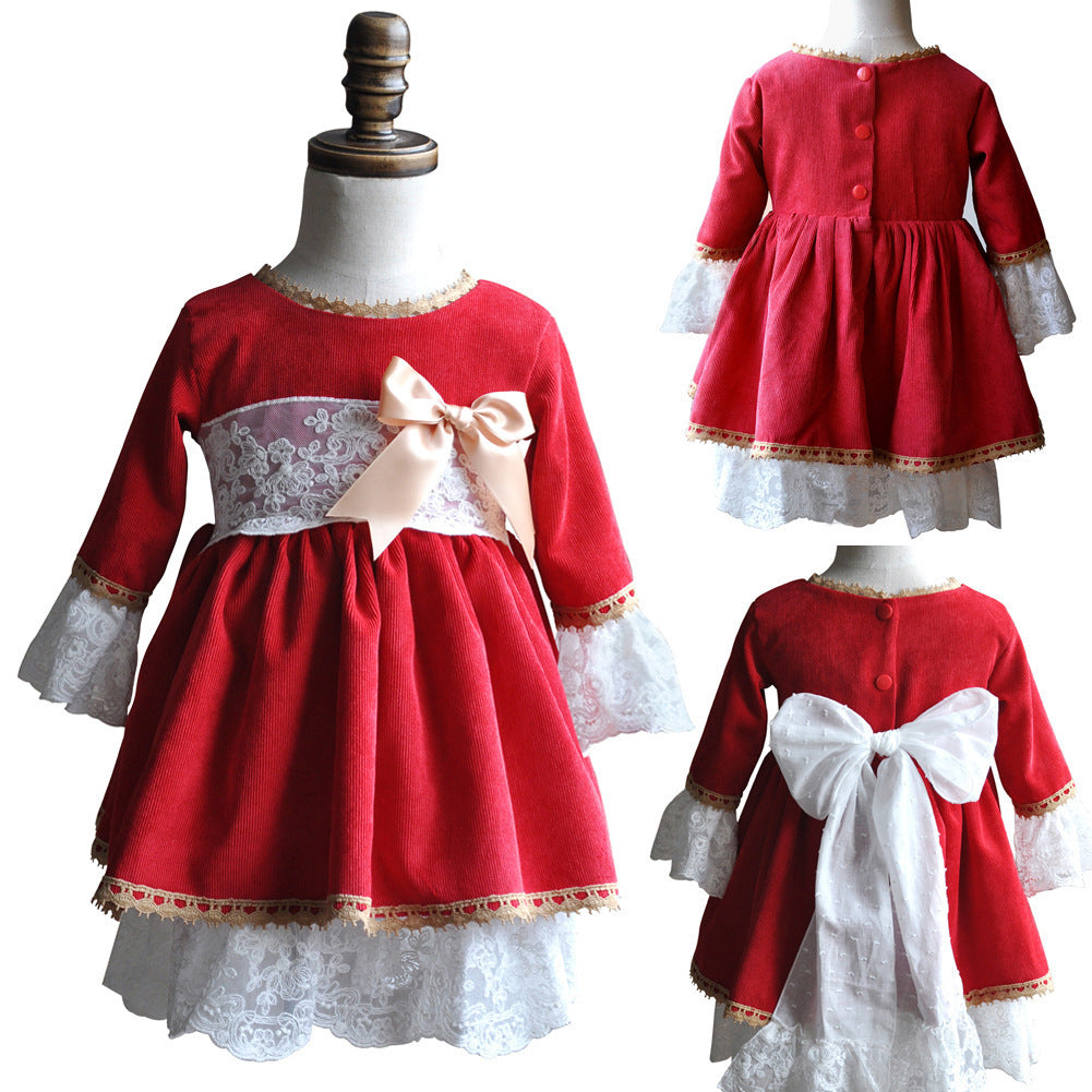 Lace girls skirt