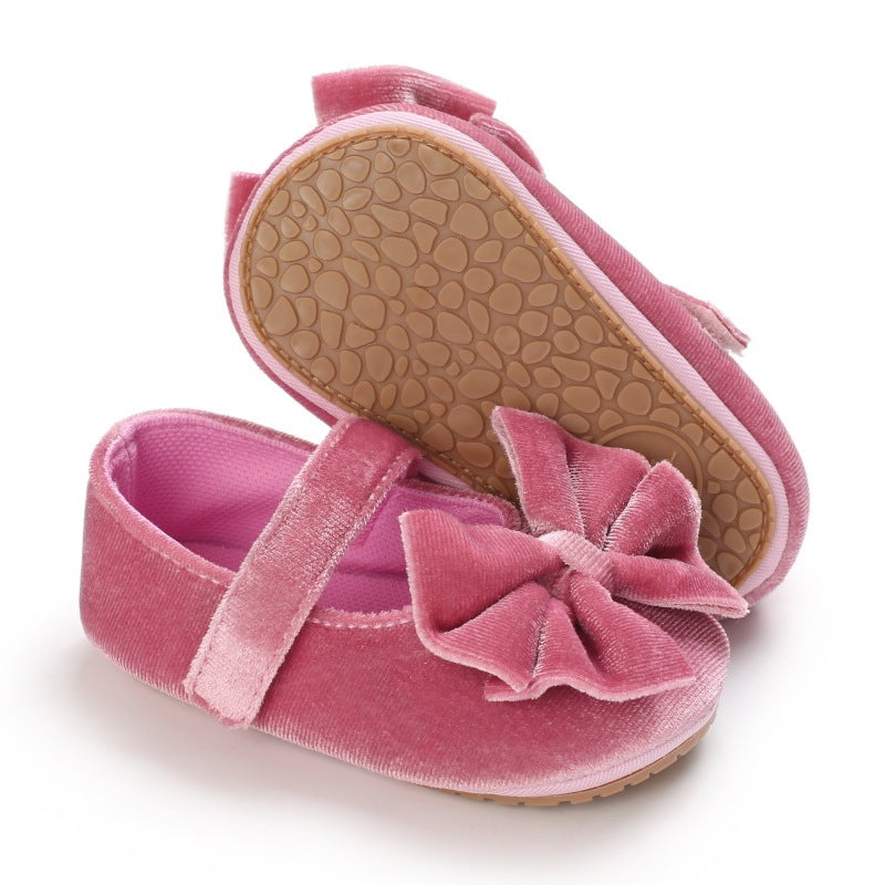 Baby Girl Soft Sole Toddler Shoes Bow