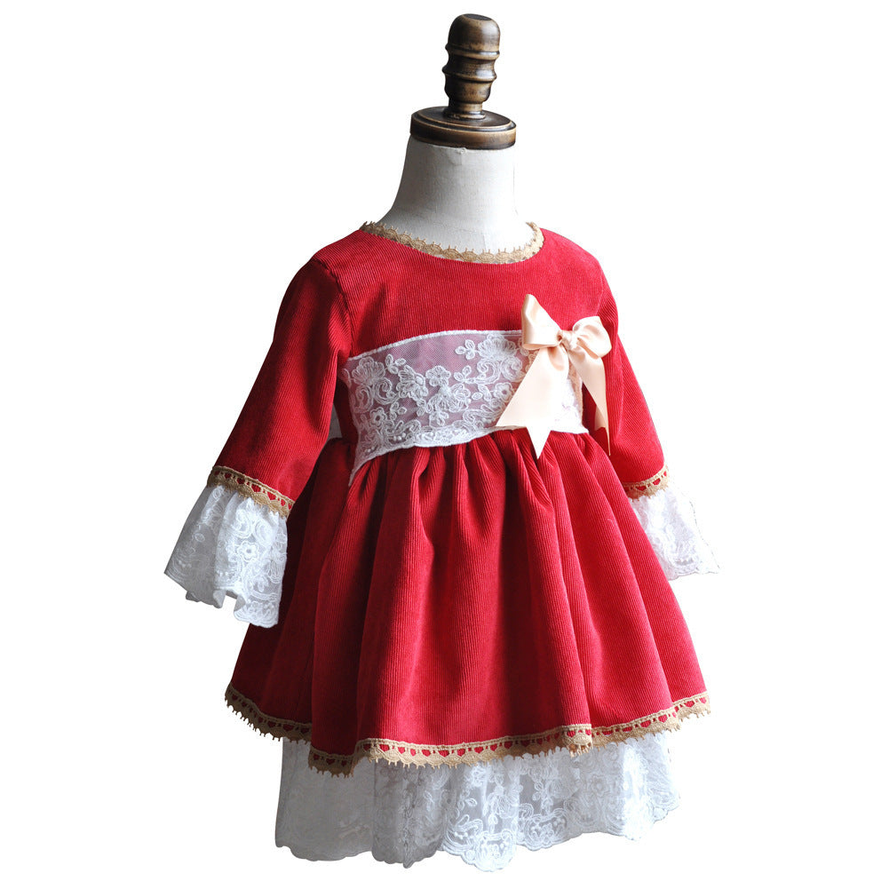Lace girls skirt