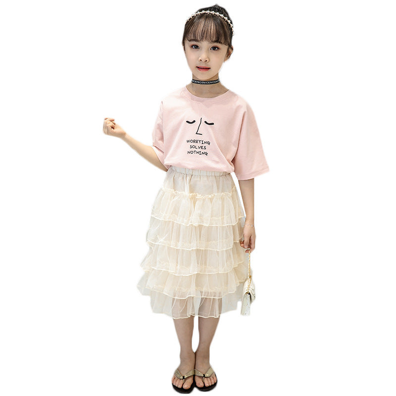 Girls' suit skirt