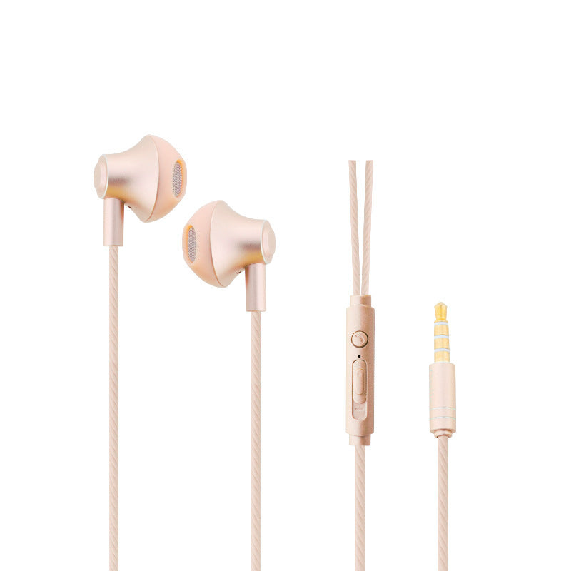 Universal Mobile Phone Headset Headset Sports Metal Headset In-Ear Earphones Headset Explosion