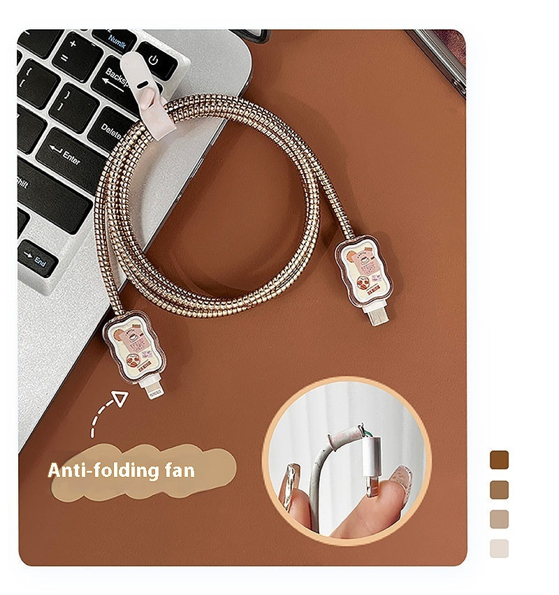 Mobile Phone Charger USB Cable Protection Sleeve