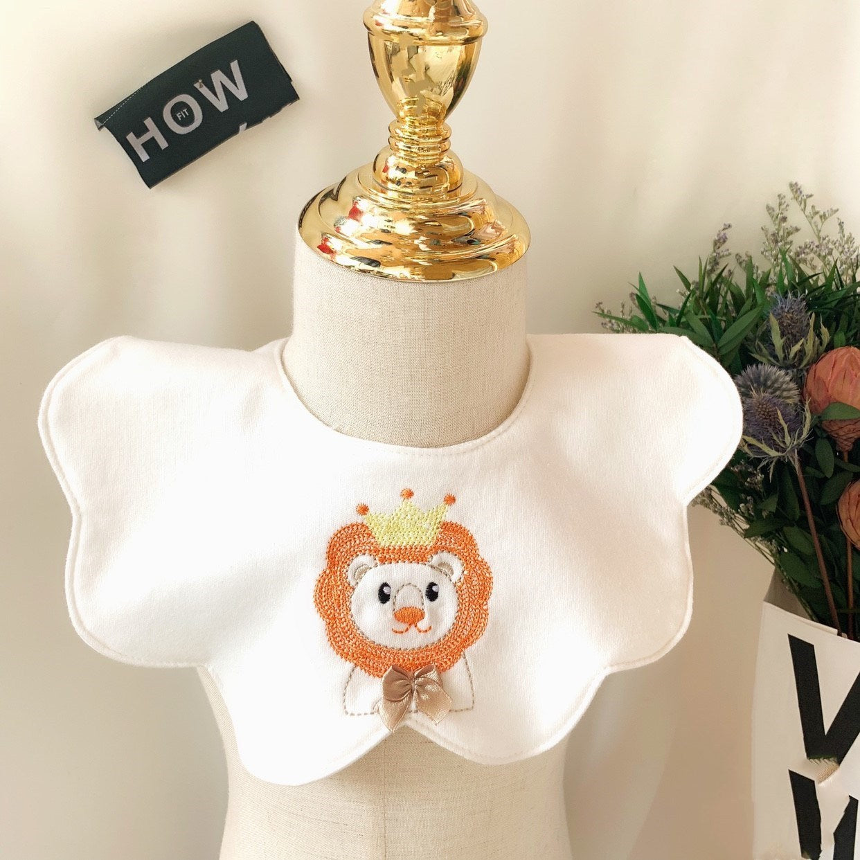 Baby saliva towel