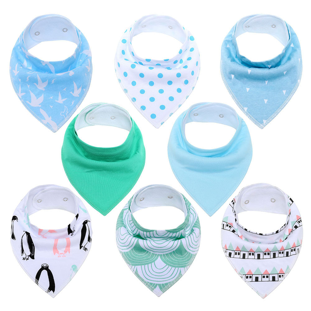 Newborn cotton triangle towel
