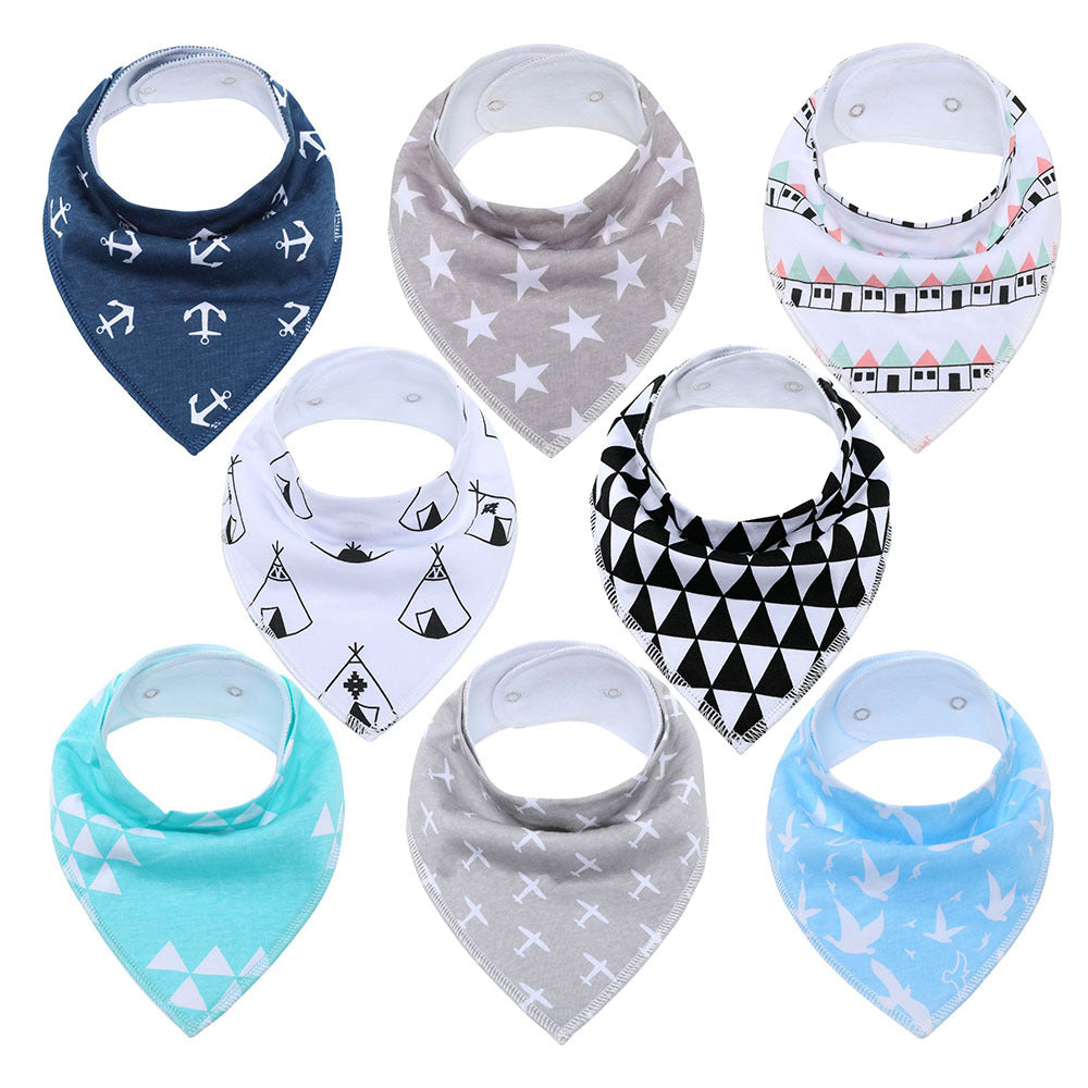 Newborn cotton triangle towel