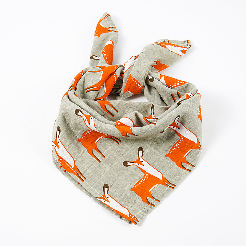 Baby gauze saliva towel