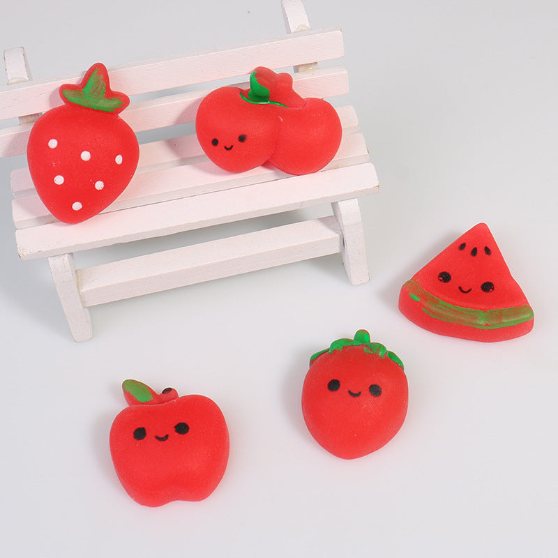 Creative Fruit Series Soft Plastic Exotic Toys