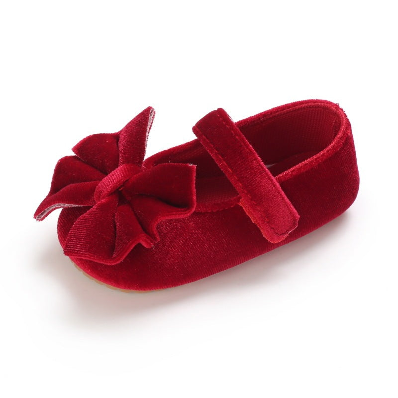 Baby Girl Soft Sole Toddler Shoes Bow