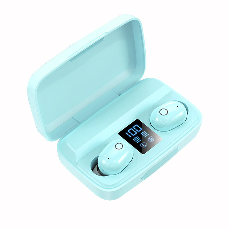 Mobile power wireless bluetooth headset