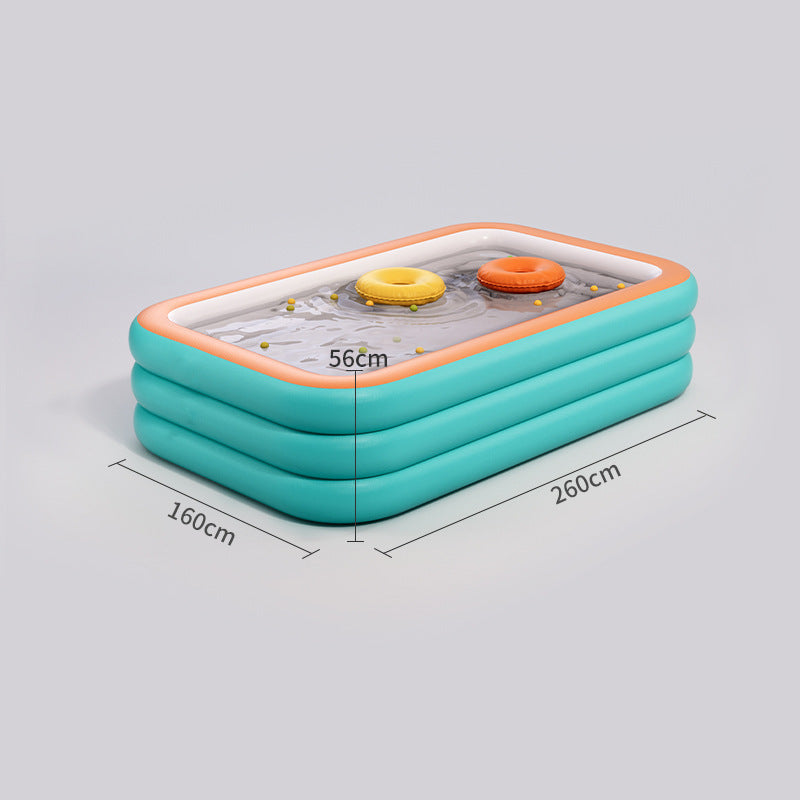 Summer Inflatable Pool Outdoor Foldable Swimming Pool