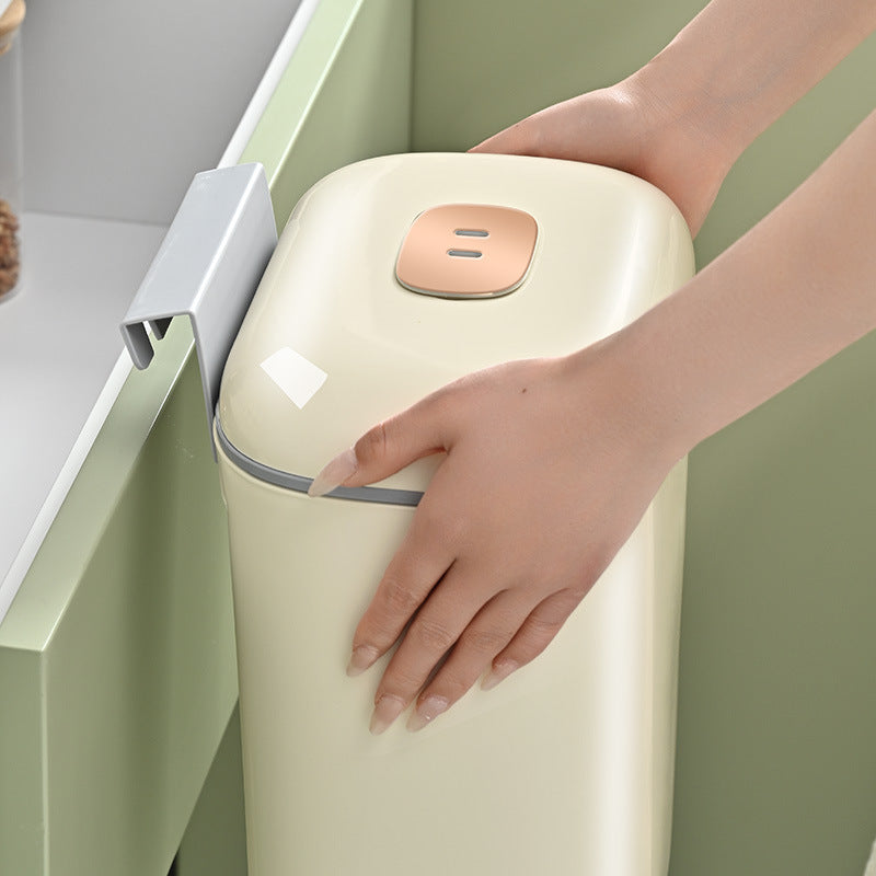 Upgraded Kitchen Trash Can With Lid