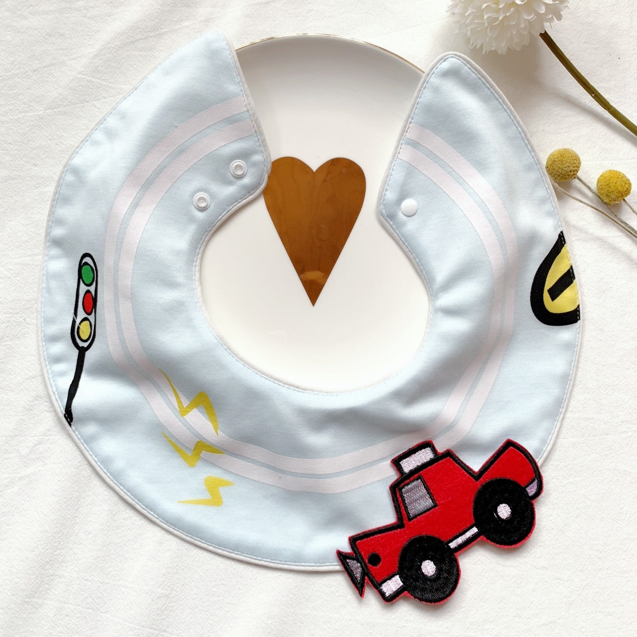 Baby saliva towel